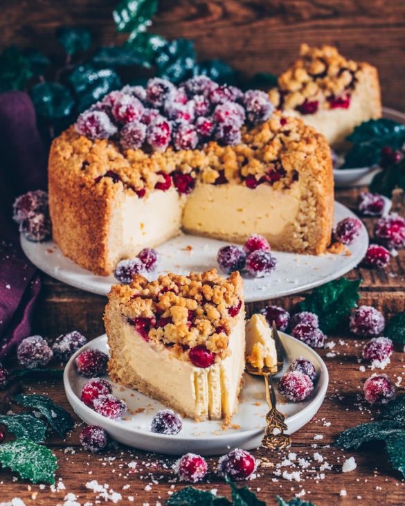 Cranberry Crumb Cake