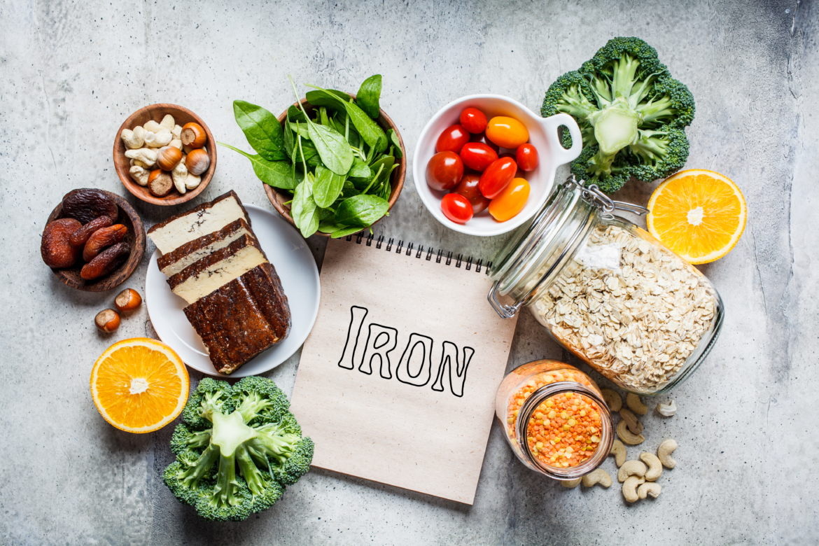 Iron in a Vegan Diet for vegans